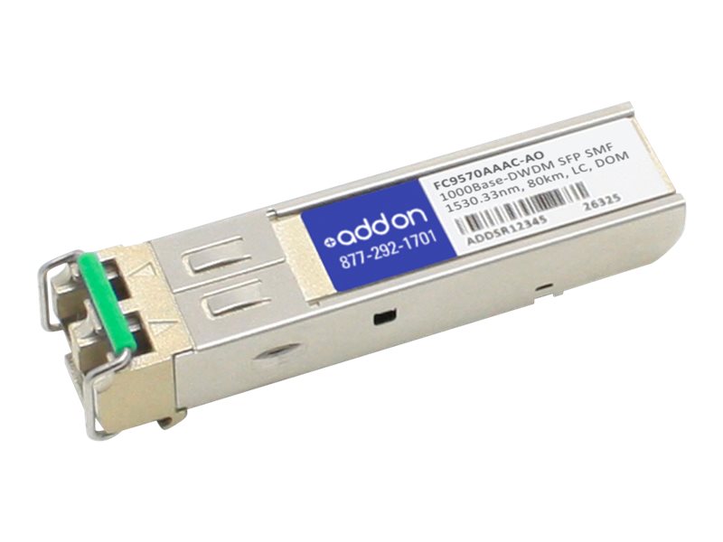 AddOn - SFP (mini-GBIC) transceiver module (equivalent to: Fujitsu FC9570AAAC)