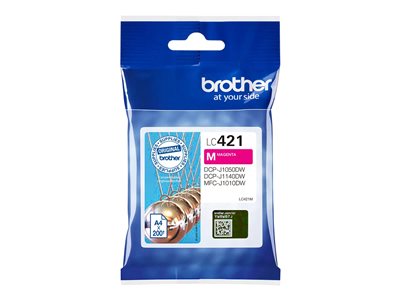 BROTHER 200-page Magenta ink cartridge - LC421M