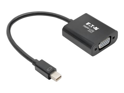 Tripp Lite Keyspan Mini DisplayPort 1.2 to VGA Adapter Active 1080p Black mDP to VGA