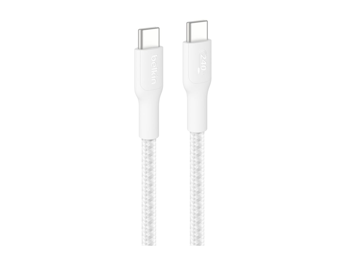 Belkin BoostCharge Eco USB-C cable USB-C to USB-C 3 Product shot Close-up 75550