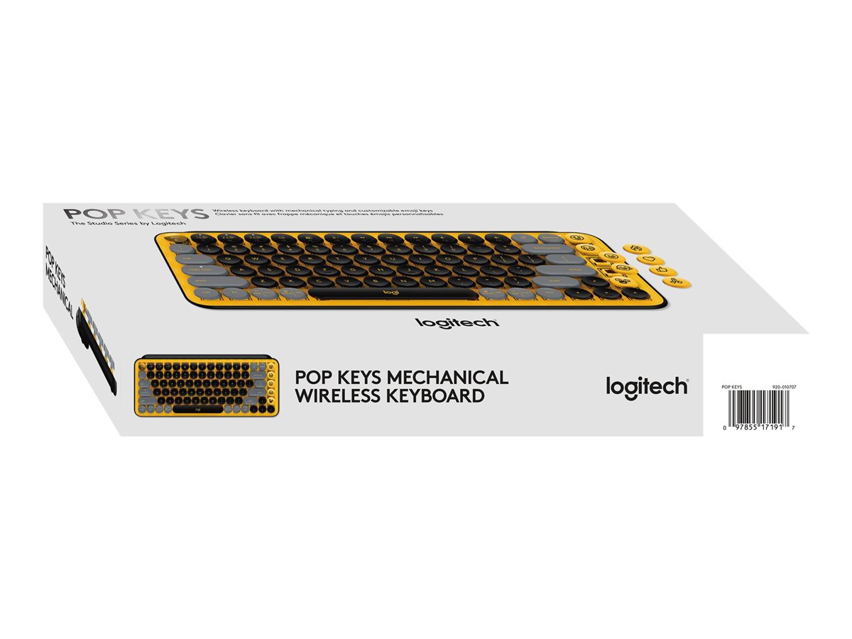 LOGITECH POP Keys BLAST YELLOW FRA – foto 6