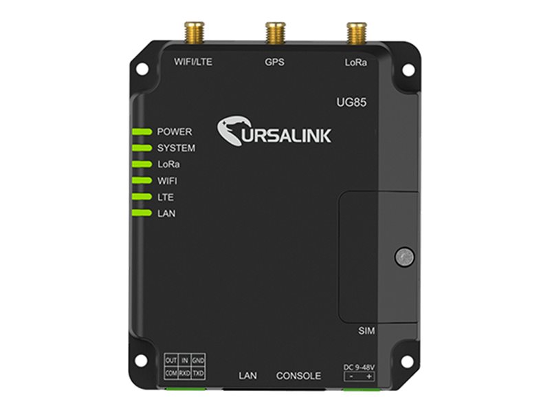 Milesight UG85 gateway Product shot Front 79500