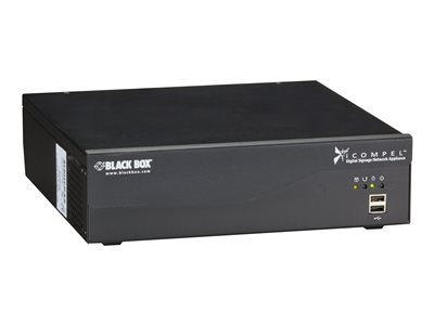 Black Box iCOMPEL Content Commander Appliance 100 Subscribers Digital signage publisher 