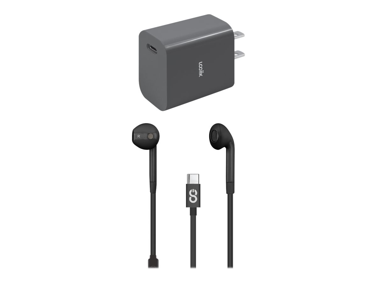 LOGiiX Essential Kit for Android Devices - Black
