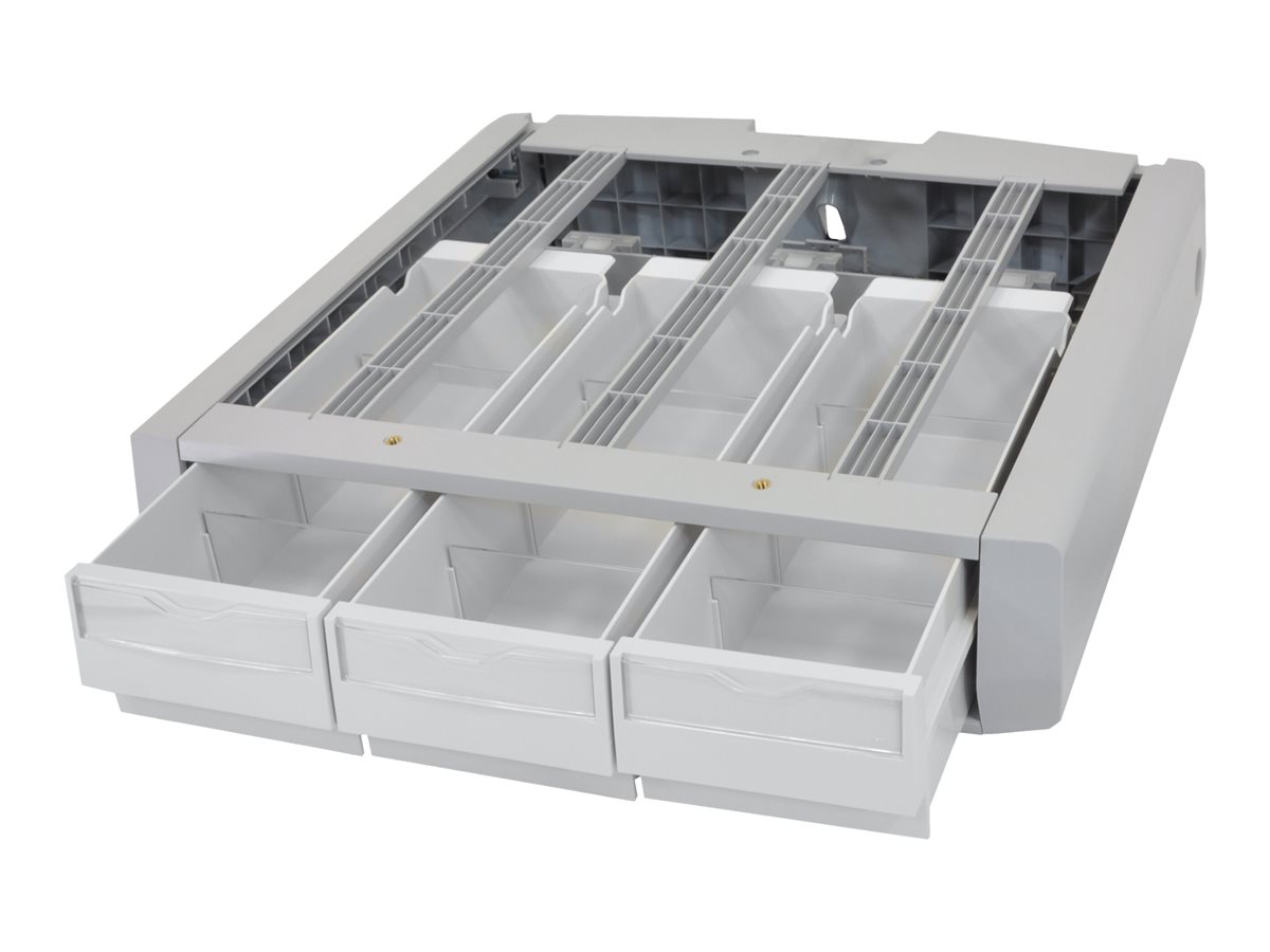 Ergotron StyleView Supplemental Storage Drawer, Triple upevňovací komponent - šedá, bílá – foto 2