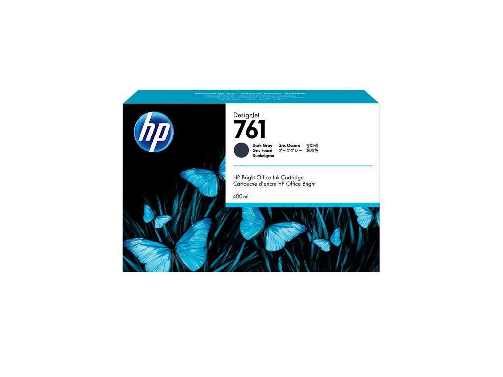 HP 761 ink dark gray 400-ml
