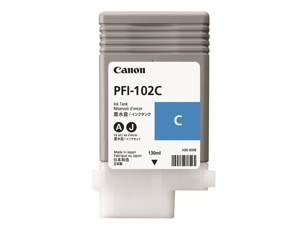 CANON PFI-102c Ink cyan iPF500