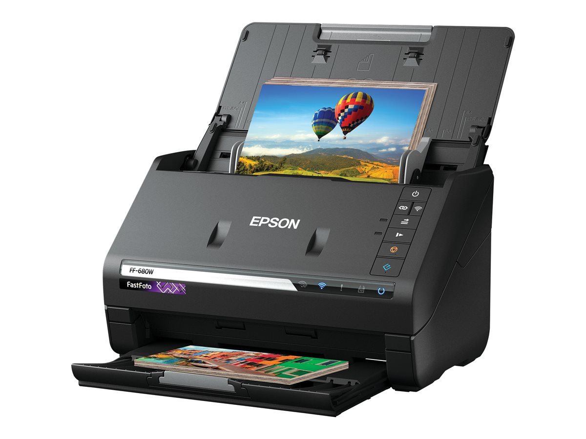 Epson FastFoto FF-680W - skener dokumentů - stolní - USB 3.0, Wi-Fi(n) – foto 7