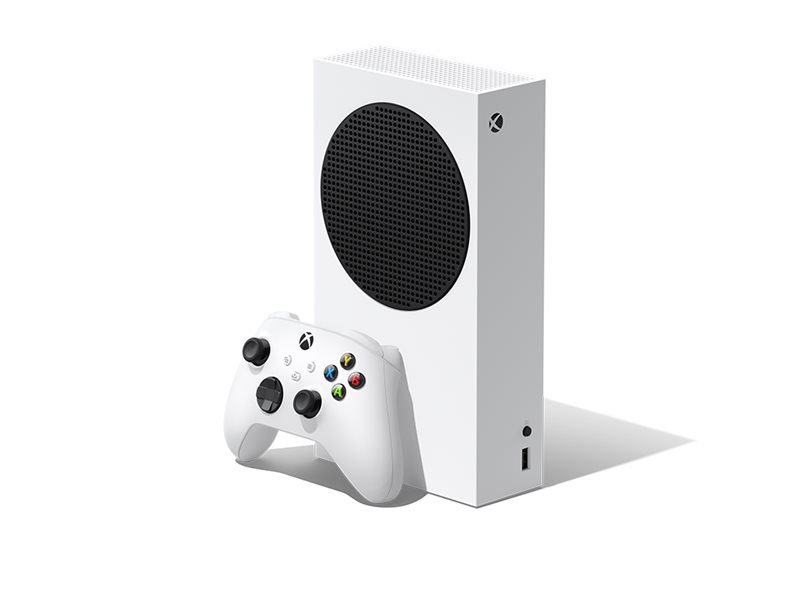 Microsoft Xbox Series S Game console 512 GB SSD robot Product shot Front 79500