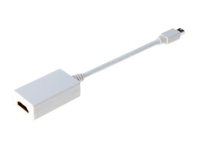 DIGITUS DisplayPort Adapter Mini DP-->HDMI A St./Bu.0,15 wei - AK-340404-001-W