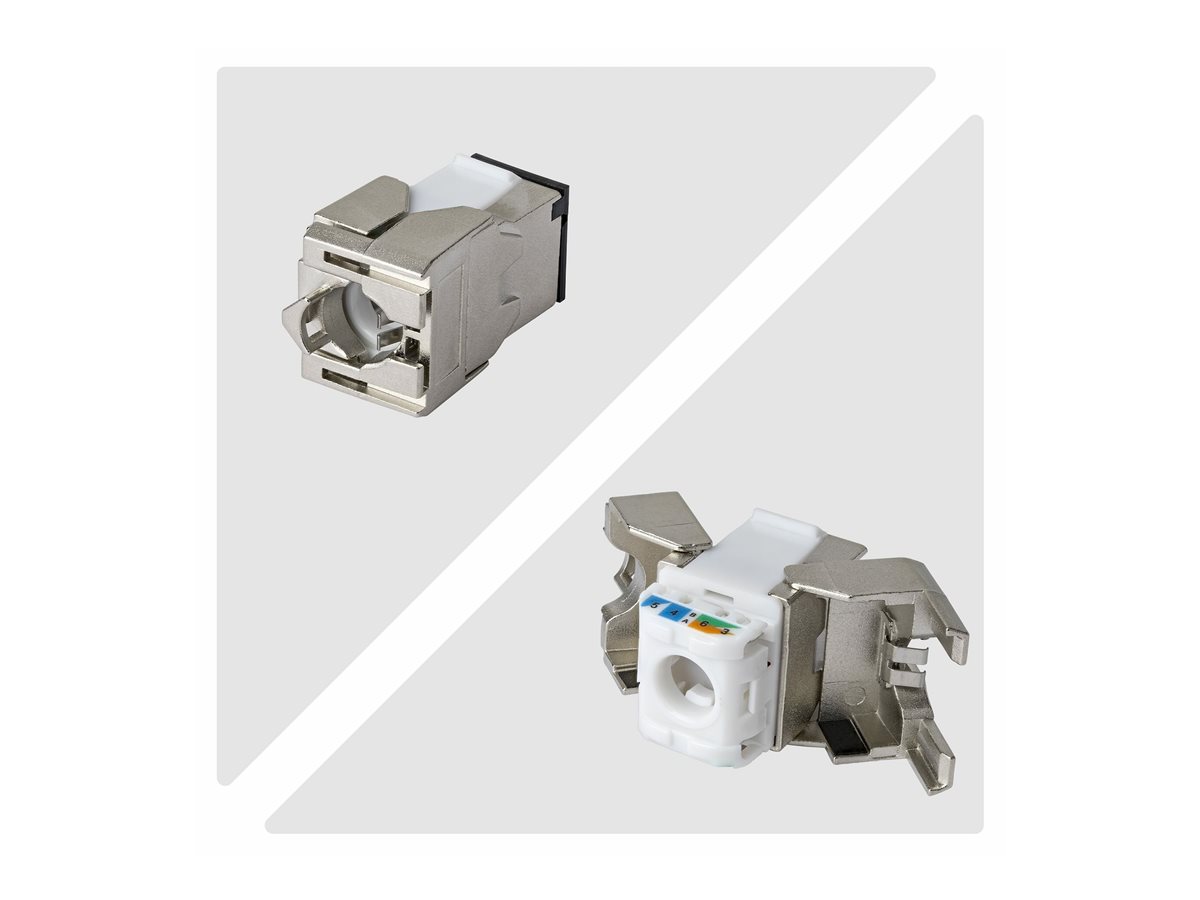 Startech konektor keystone - shielded, 180°, toolless - kompatibilní s TAA – foto 4
