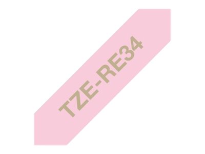 BROTHER TZe-RE34 textiles Schriftband