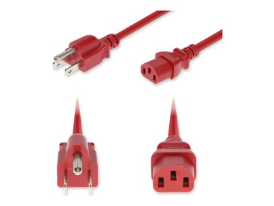 AddOn - Power cable - NEMA 5-15P to power IEC 60320 C13