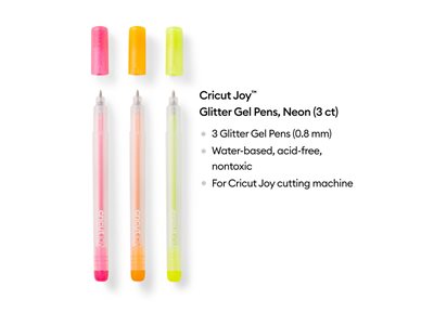 CRICUT Joy Glitter Gel pens 3-pack (P)