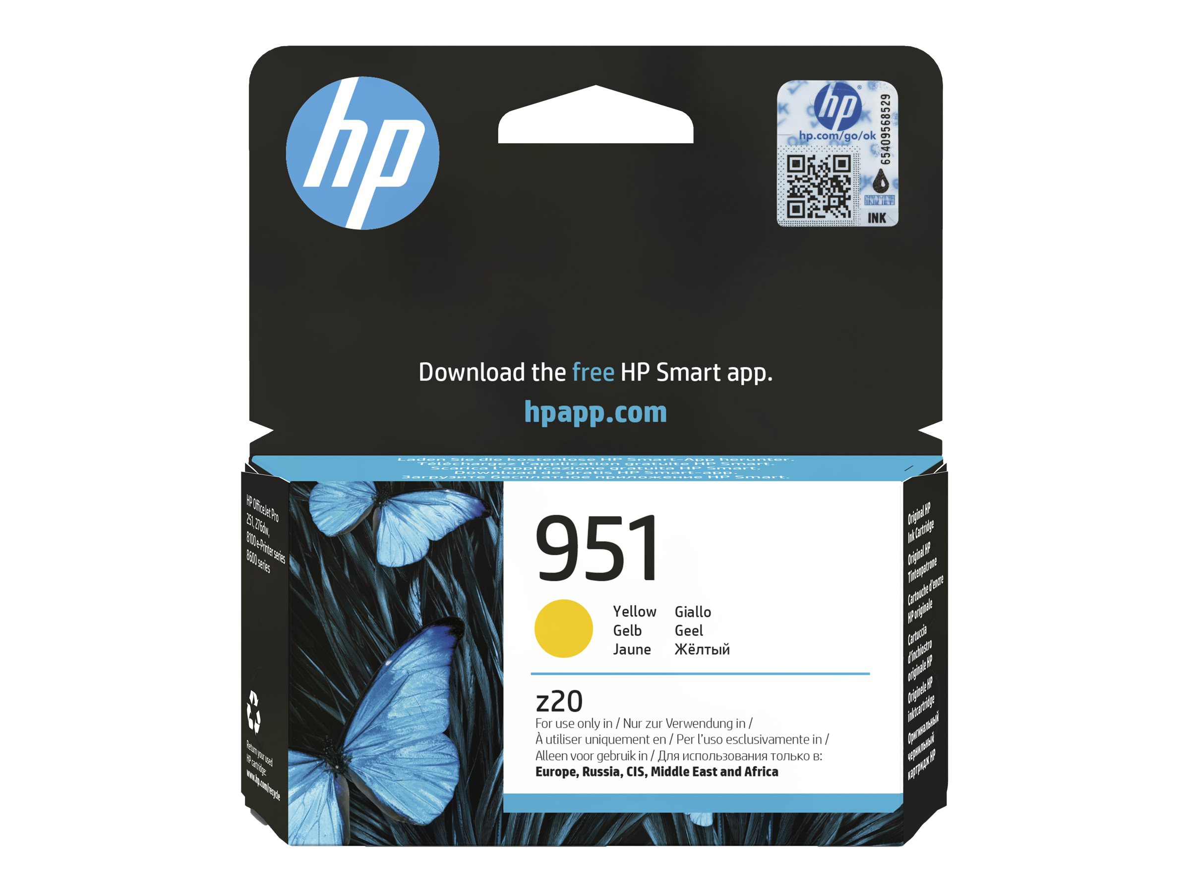 Hp 951 Yellow Original Ink Cartridge
