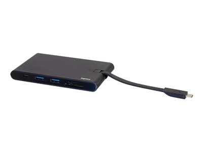 C2G USB C Docking Station - HDMI, VGA, Ethernet, USB & SD - PD up to 100W
