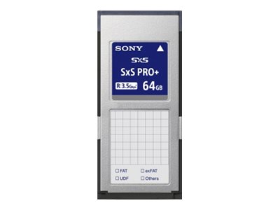 Sony SxS Pro+ E Series SBP-64E Flash memory card 64 GB ExpressCard/34