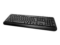 Adesso Multimedia Desktop AKB-132UB Keyboard USB QWERTY US