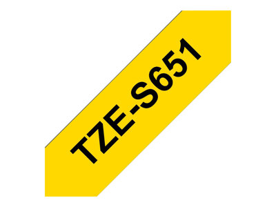 BROTHER TZES651, Verbrauchsmaterialien - Bänder & 24mm TZES651 (BILD2)