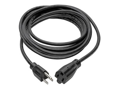 Tripp Lite 25ft Power Cord Extension Cable 5-15P to 5-15R 10A 18AWG 25'