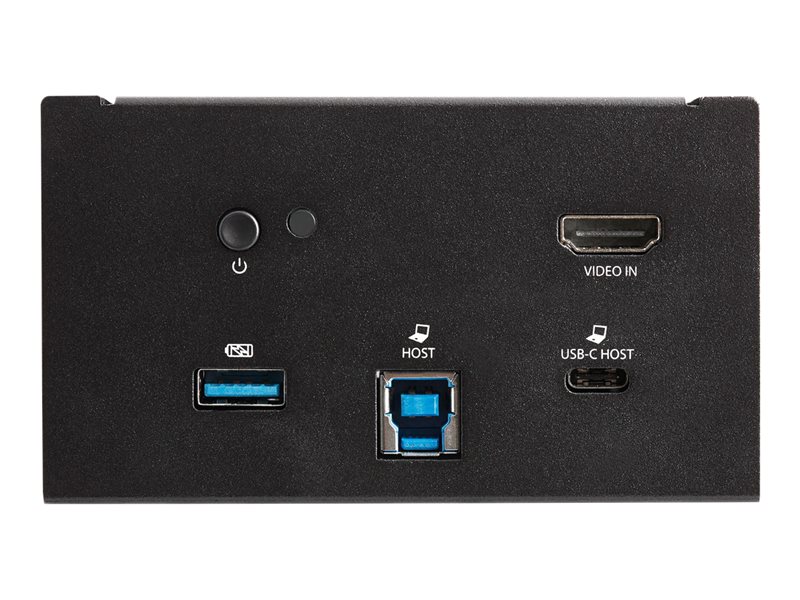 Boîtier de connexion pour table de réunion modulaire à 2 modules
