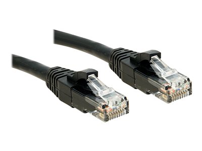 C ble réseau Noir Cat.6 U/UTP, 30m