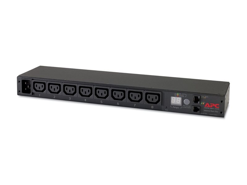 APC Rack PDU Metered 1U 16A 230V 8C13 In