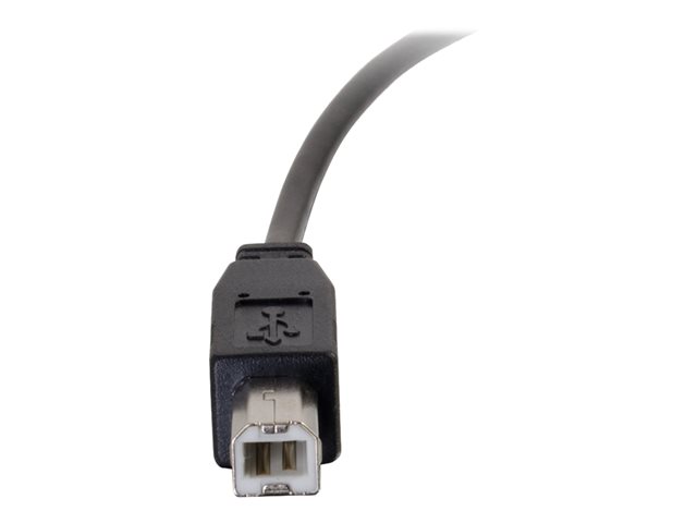 C2G 10ft USB C to USB B Cable - USB C 2.0 to USB B - M/M - USB kabel typ C - USB typ B do 24 pin USB-C - 3.05 m – foto 6