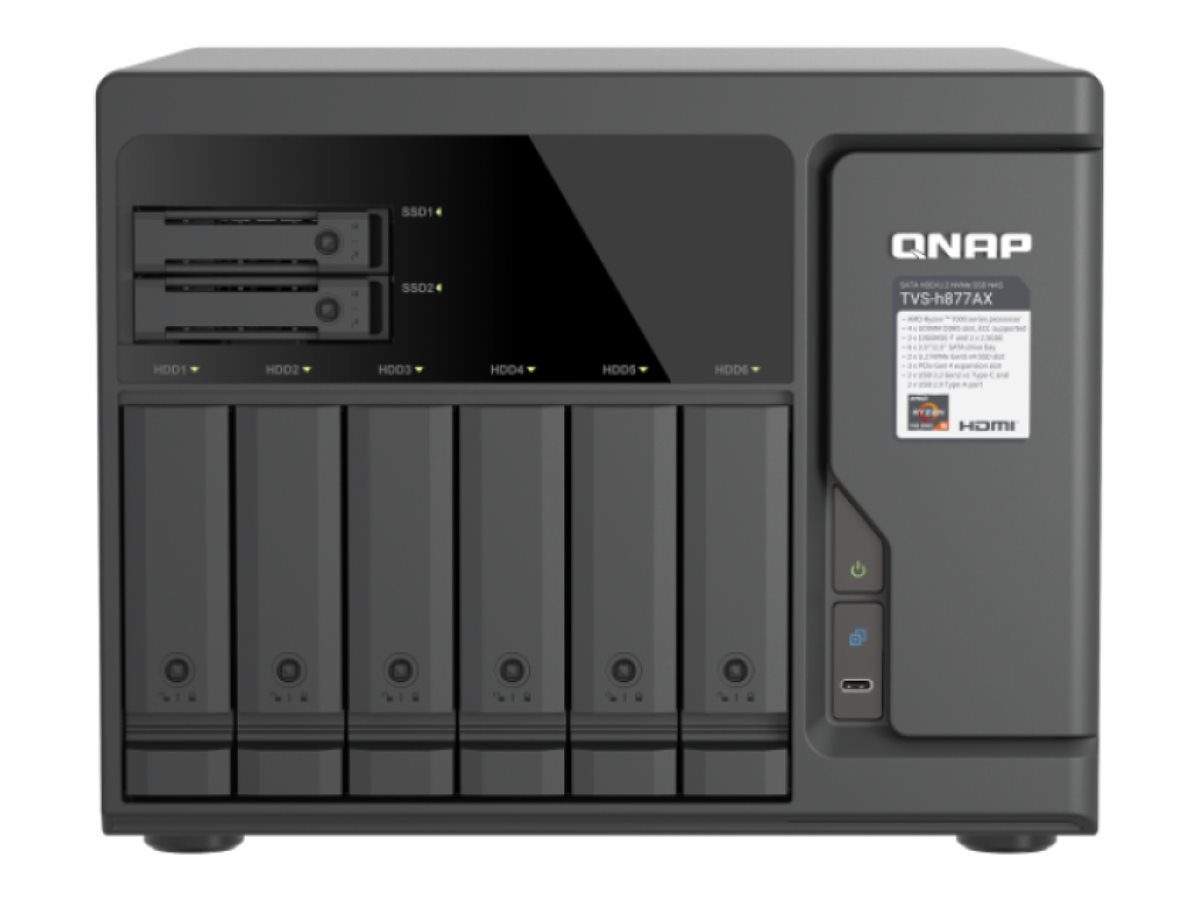 QNAP TVS-h877AX - NAS server