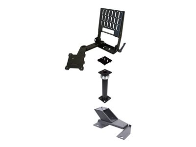 Havis Standard - Mounting kit (swivel arm, top offset platform, telescopic pole, monitor mount, heavy duty pole without height adjust handle)
