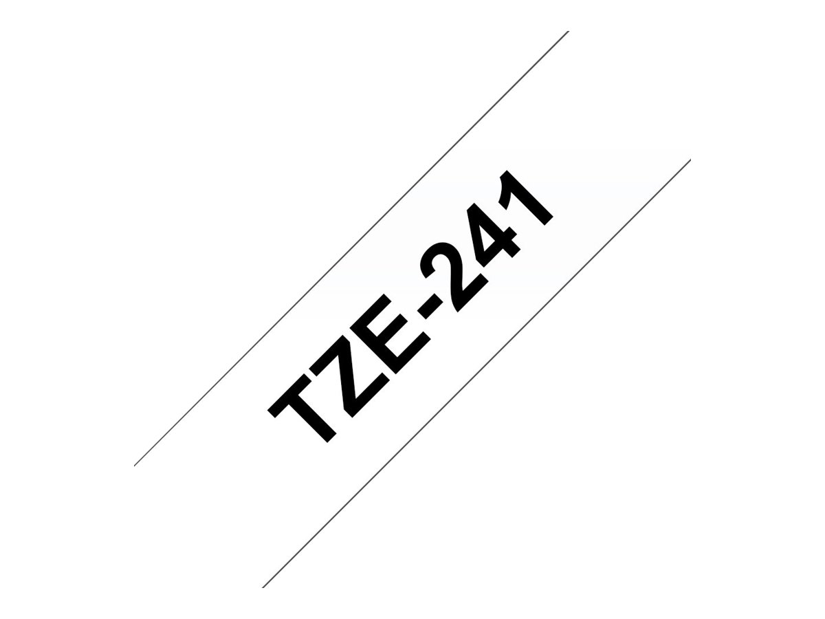 Brother TZe-241 laminated tape 1 cassette(s) Roll (1.8 cm x 8 Product shot Close-up 75550
