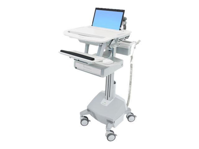 ERGOTRON Laptop-cart LiFe, StyleView, LiFe powered, 1 drawer 1x1, 17,3 inch, 9,1kg, adjustable 51cm, 40 Ah Power System, EU