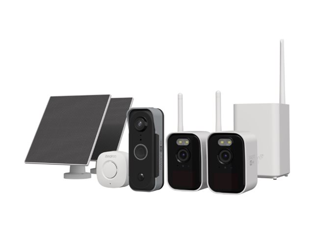 Swann MaxRanger4K Mini SWNVK-MRVDB1MINI2S2, NVR + camera(s), wireless (Wi-Fi), AC powered, solar, battery powered