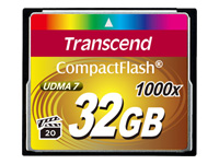 Transcend Cartes Flash TS32GCF1000