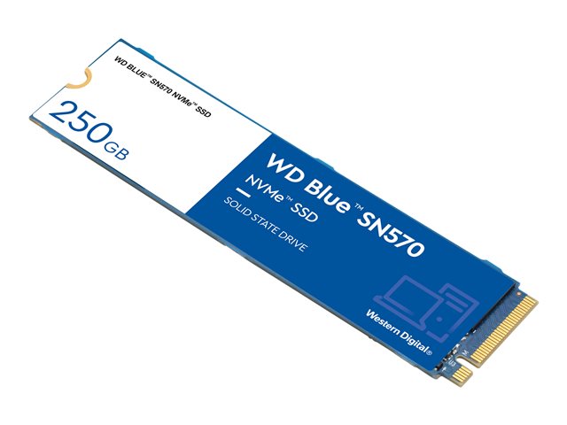 Image of WD Blue SN570 NVMe SSD WDS250G3B0C - SSD - 250 GB - PCIe 3.0 x4 (NVMe)