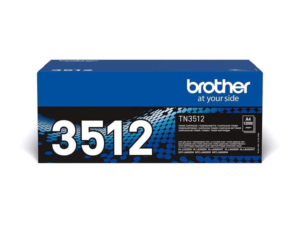 Brother Tn3512 Black Original Toner Cartridge
