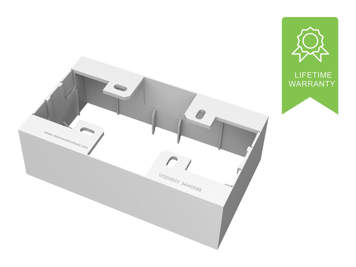 VISION Techconnect Modular AV Faceplate Mounting Hardware - LIFETIME WARRANTY
