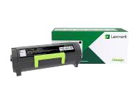Lexmark 501X Extra High Yield black original toner cartridge LCCP, LRP 