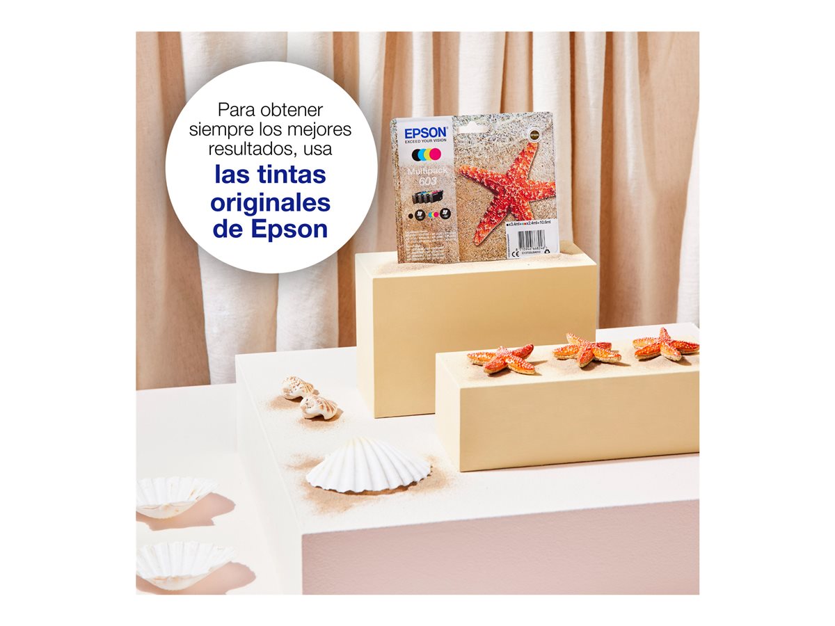 Epson 603 Multipack - 4-balení - černá, žlutá, azurová, purpurová - originální - inkoustová cartridge – foto 3
