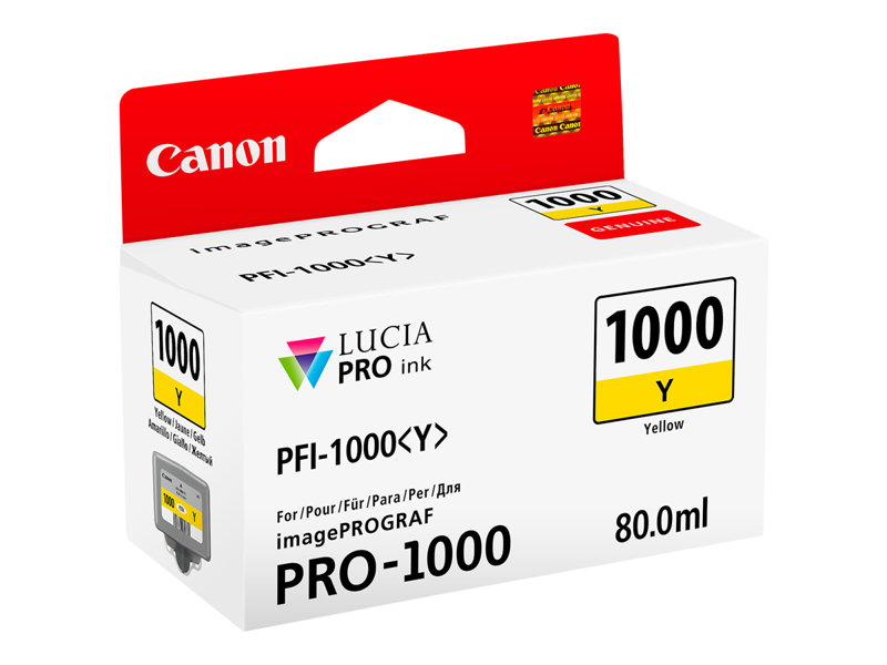 CANON 2LB PFI-1000y Ink yellow standard