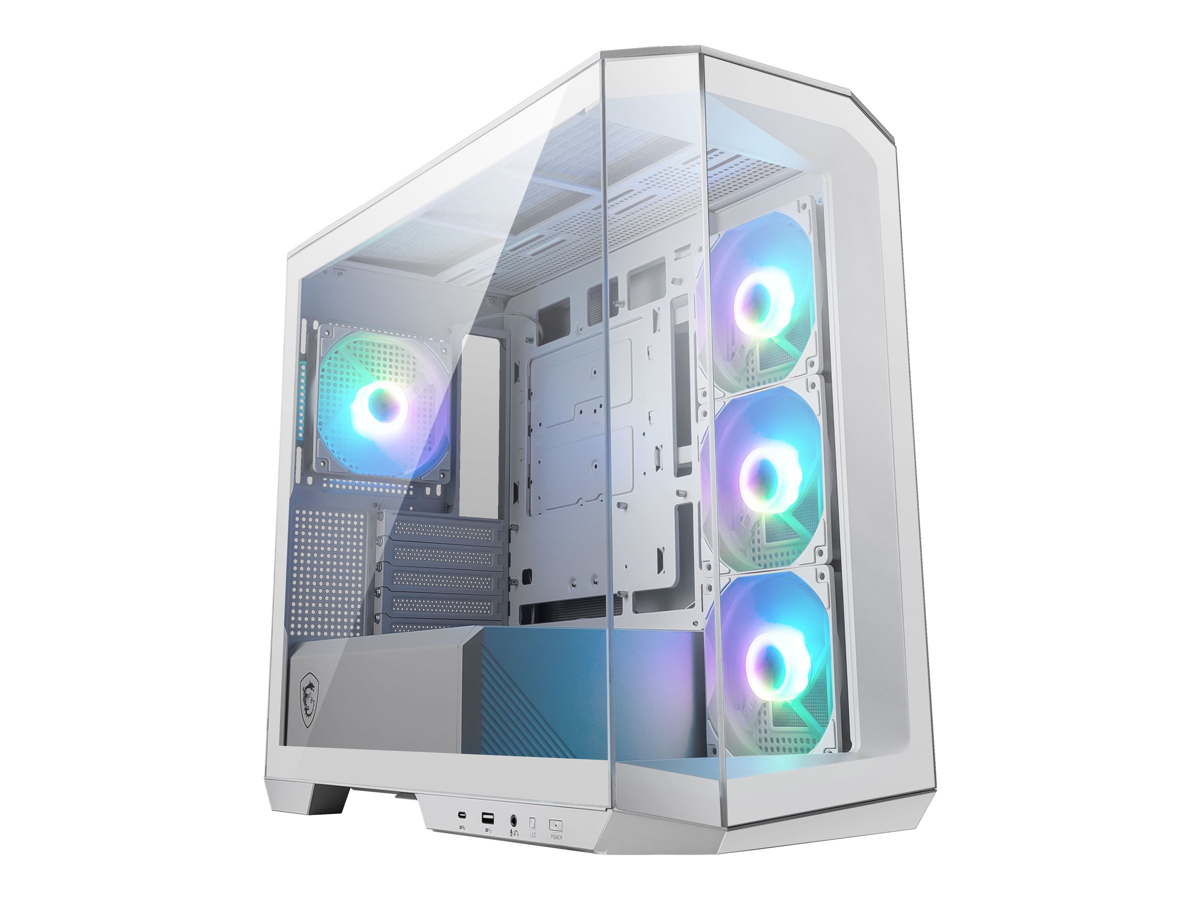 MSI MAG PANO M100R PZ microATX Product shot Front 79950