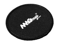 MAGMOJI Badge Good Vibes Only Logo badge Sort Sølv