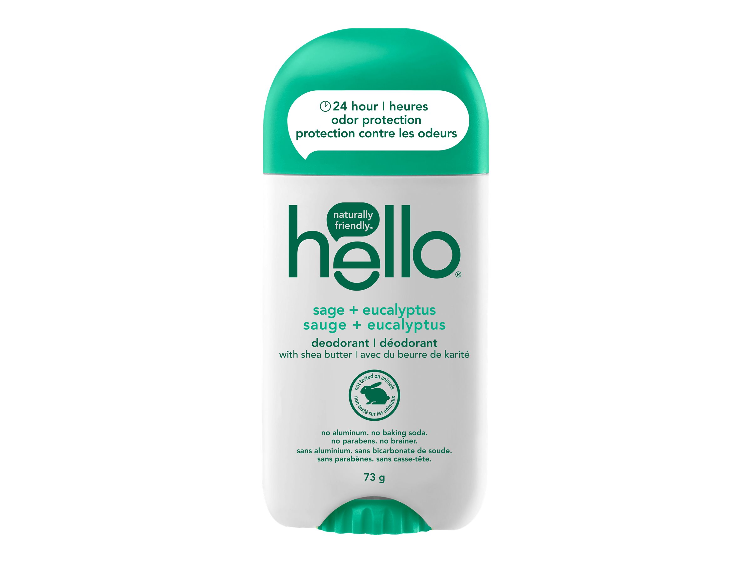 Hello Deodorant Sage + Eucalyptus 73g