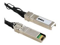 Dell 10GbE Copper Twinax Direct Attach Cable Dobbelt-axial 3m Direkte påsætning-kabel