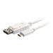 C2G 12ft USB C to DisplayPort 4K Cable White