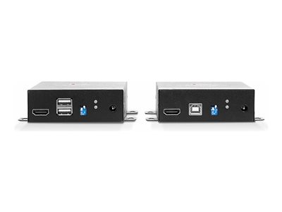 Kit Extender HDMI 4K60, USB, IR & RS232 sur fibre optique, 300m