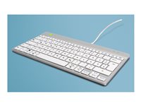 R-Go Compact Break Tastatur Saks Kabling Tysk