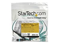 Startech MTP to LC Breakout Cable - 10 ft / 3m - OM3 Multimode - 40Gb - Pull Tab - Plenum - MPO / MTP Connector - Fiber Optic