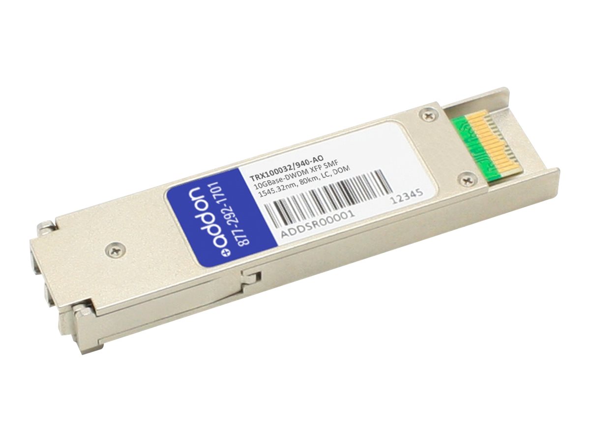 AddOn - XFP transceiver module (equivalent to: Infinera TRX100032/940)