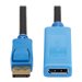 Eaton Tripp Lite Series DisplayPort Extension Cable with Active Repeater and Latching Connector (M/F), 8K 60 Hz, HDR, 4:4:4, HDCP 2.2, 9 ft. (2.7 m), TAA